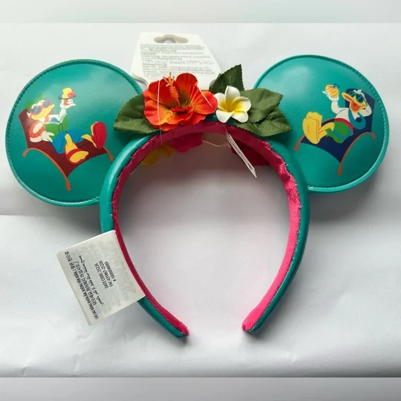 Disney Aulani Resort Minnie Ears Headband – Hawaii Exclusive - NWT - Picture 2 of 3